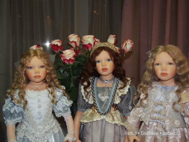 Весна, цветы, прекрасные куклы Софии и Генри Заверужински