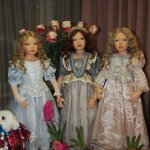 Весна, цветы, прекрасные куклы Софии и Генри Заверужински