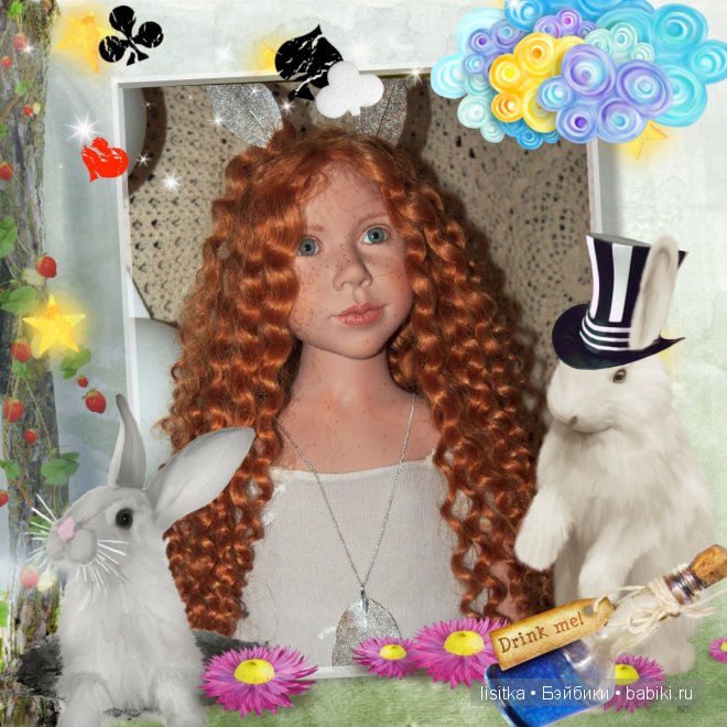 Косплей Алиса в стране чудес. Куклы Zwergnase