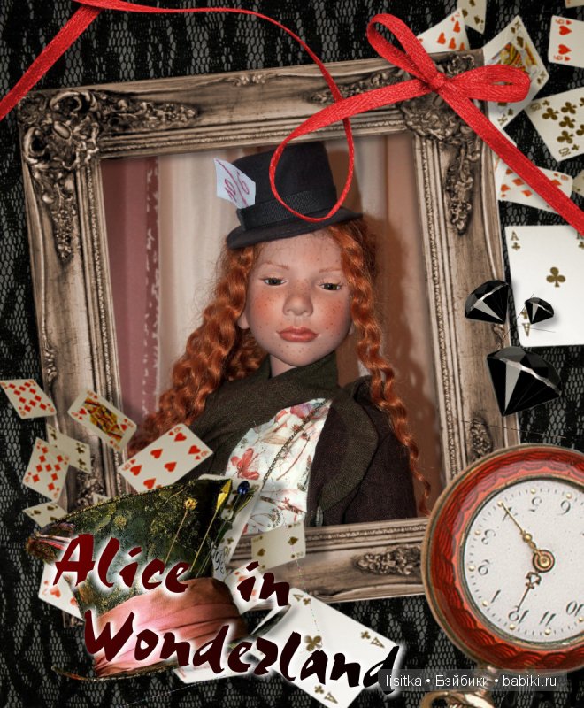 Косплей Алиса в стране чудес. Куклы Zwergnase (фото 9)