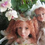 Настоящая история о феях  из Коттингли.  Лолалу (Lolalu), Карлина Акаулис (Carlina Acáulis), Вероника  Персика (Veronica persica)