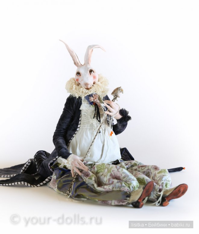 Проект "Вниз По Кроличьей Норе". Авторские куклы Алисы Филипповой
