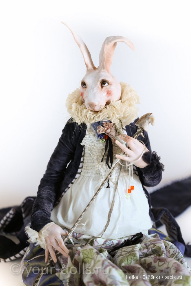 Проект "Вниз По Кроличьей Норе". Авторские куклы Алисы Филипповой
