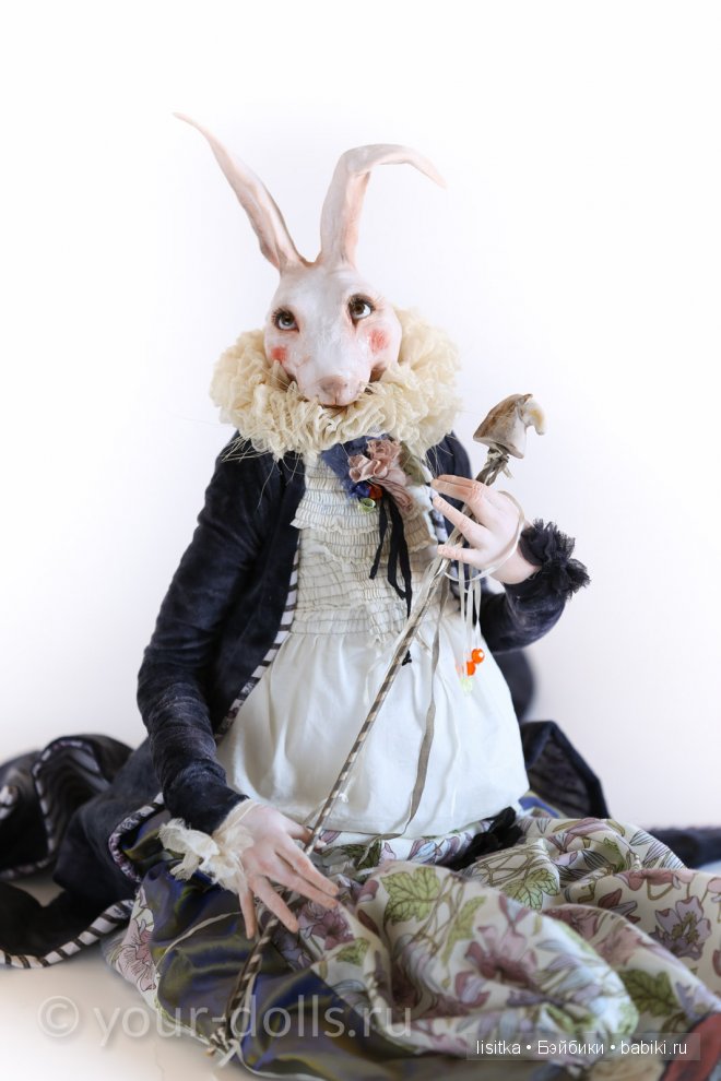Проект "Вниз По Кроличьей Норе". Авторские куклы Алисы Филипповой