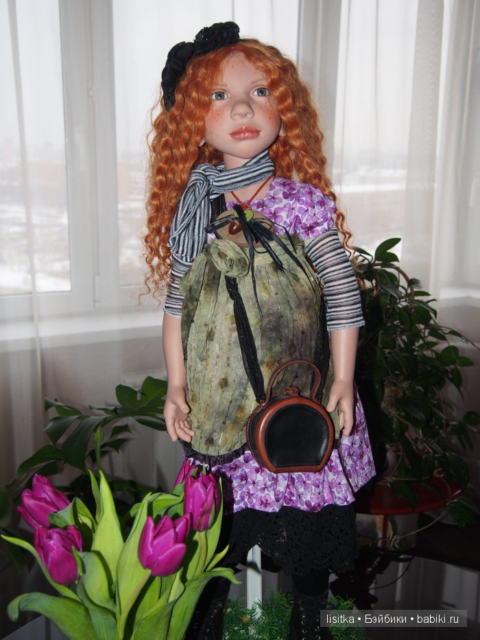 Прекрасные барышни и весенние цветы (фото 10)