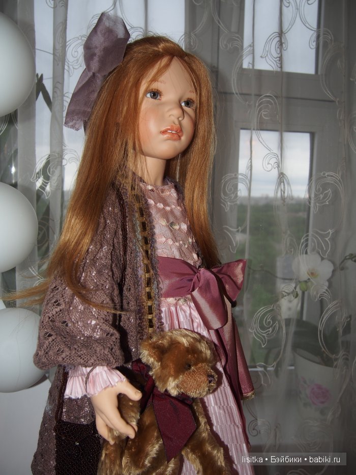Аделина, авторская кукла из коллекции 2012 года