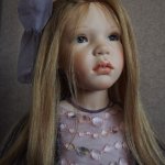 Аделина, авторская кукла из коллекции 2012 года