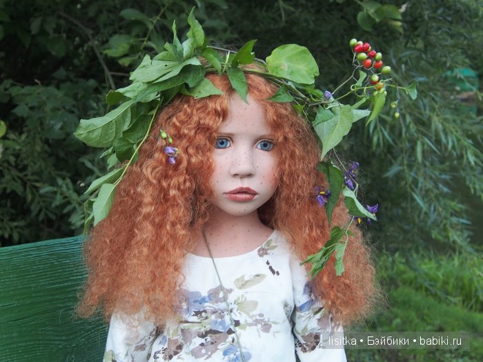 Изабелла - рыженькая Беллочка. Коллекционная кукла Zwergnase