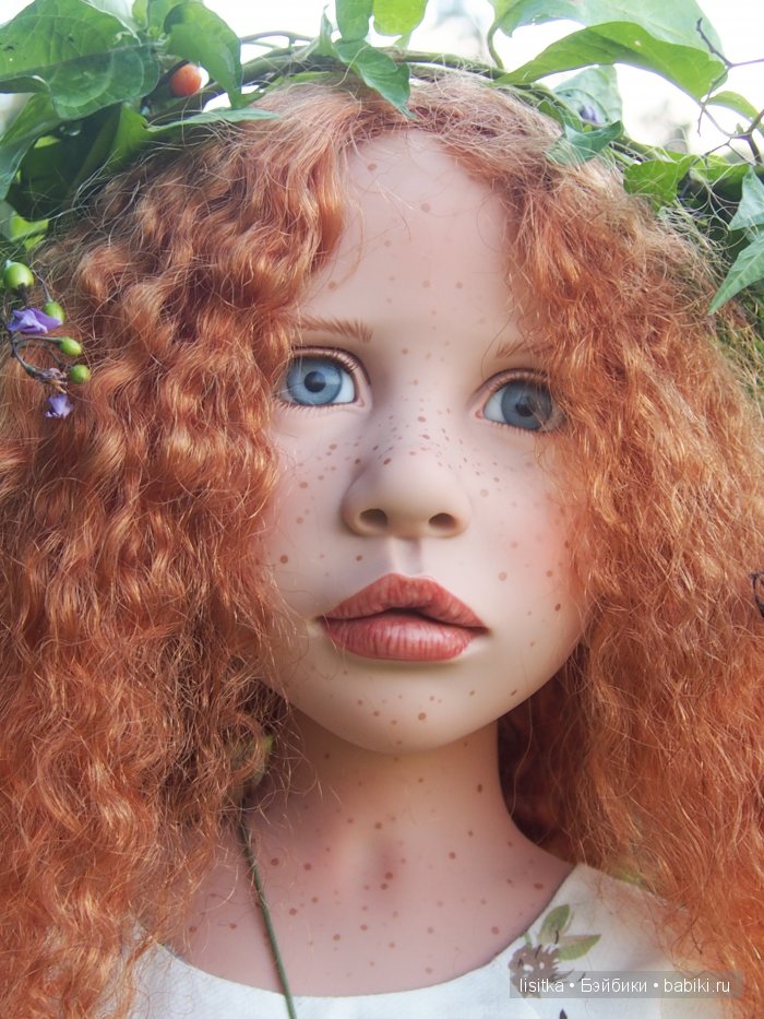 Изабелла - рыженькая Беллочка. Коллекционная кукла Zwergnase