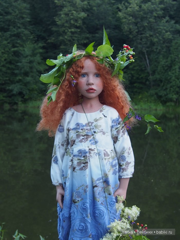 Изабелла - рыженькая Беллочка. Коллекционная кукла Zwergnase (фото 10)