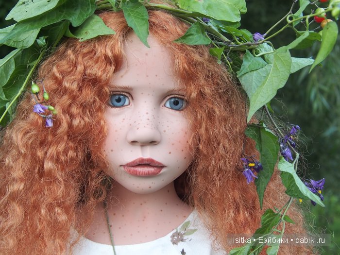 Изабелла - рыженькая Беллочка. Коллекционная кукла Zwergnase