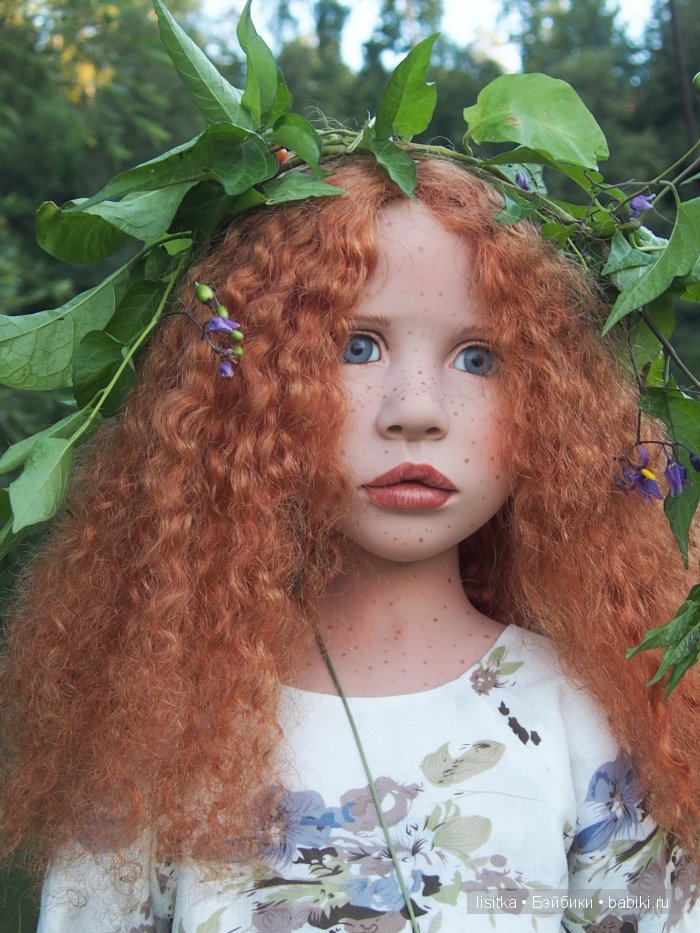 Изабелла - рыженькая Беллочка. Коллекционная кукла Zwergnase