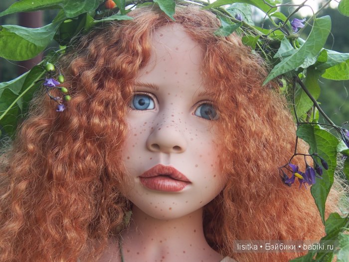 Изабелла - рыженькая Беллочка. Коллекционная кукла Zwergnase