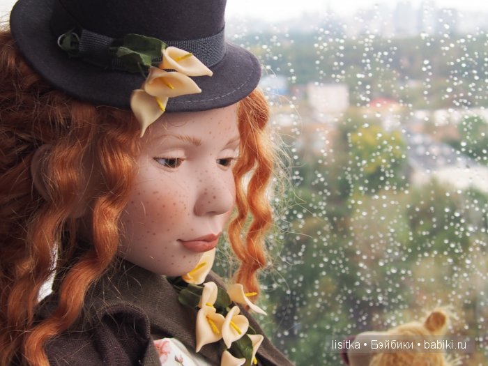 Рикса про осенний дождь... Кукла Zwergnase