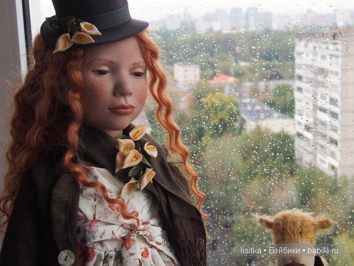 Рикса про осенний дождь... Кукла Zwergnase