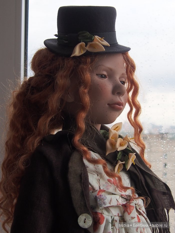 Рикса про осенний дождь... Кукла Zwergnase