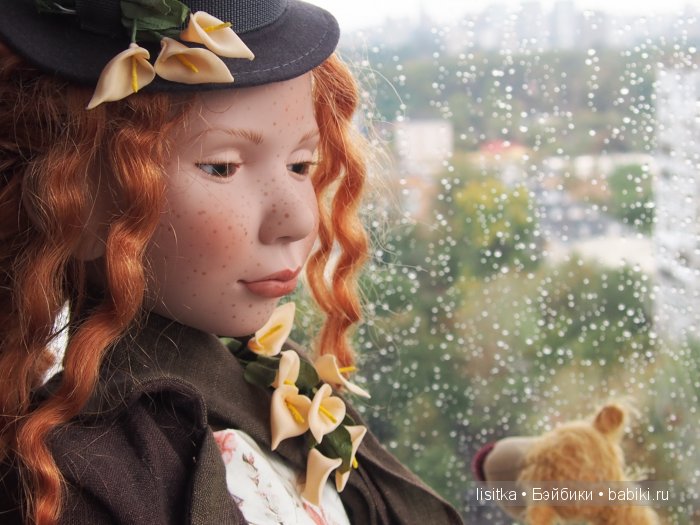 Рикса про осенний дождь... Кукла Zwergnase