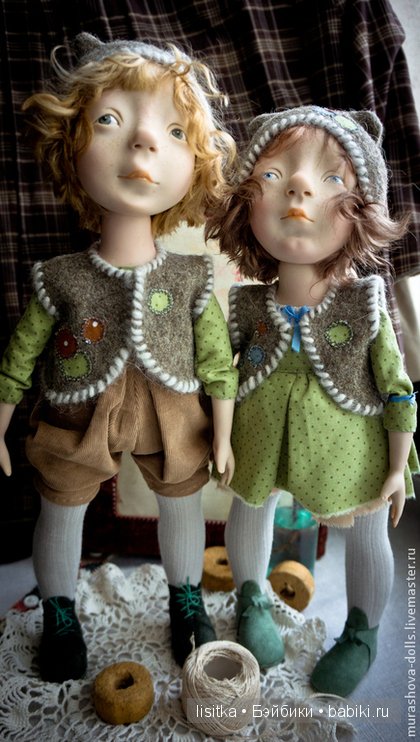 Гензель и Гретель. Коллекционные куклы Софии и Генри Заверужински и других мастеров-кукольников