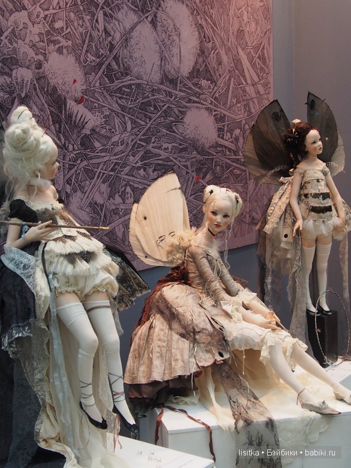 Международная выставка "Искусство куклы" 2015 год. "Бал" Оксана Сахарова, "Приближение" Алиса Филиппова, Наталья Победина,