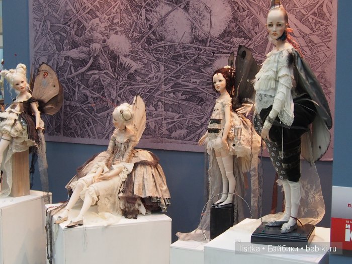 Международная выставка "Искусство куклы" 2015 год. "Бал" Оксана Сахарова, "Приближение" Алиса Филиппова, Наталья Победина,