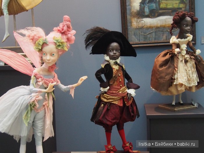 Международная выставка "Искусство куклы" 2015 год. "Бал" Оксана Сахарова, "Приближение" Алиса Филиппова, Наталья Победина,