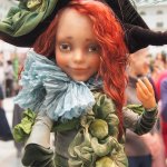 Международная выставка "Искусство куклы"  2015 год. "Бал" Оксана Сахарова, "Приближение" Алиса Филиппова, Наталья Победина, "Музы Альфонса мухи"