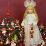 Рождественская сказка  "Щелкунчик".  Коллекционная кукла Fine от Хильдегард Гюнцель.