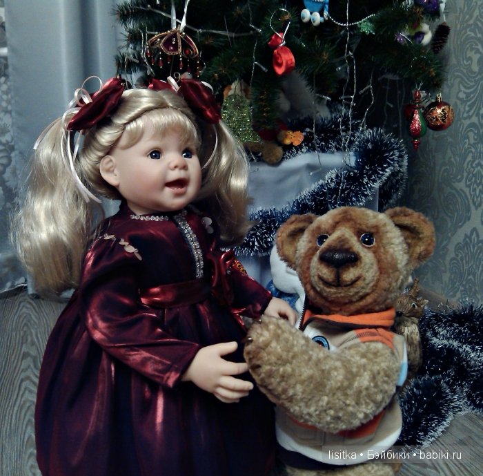 Фото для конкурса "Кукла с мишкой". Ничего не бывает на свете лучше плюшевых теплых медведей