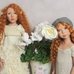 Красивы первые весенние цветы, они нам говорят, что жизнь прекрасна! Коллекционные куклы Zwergnase