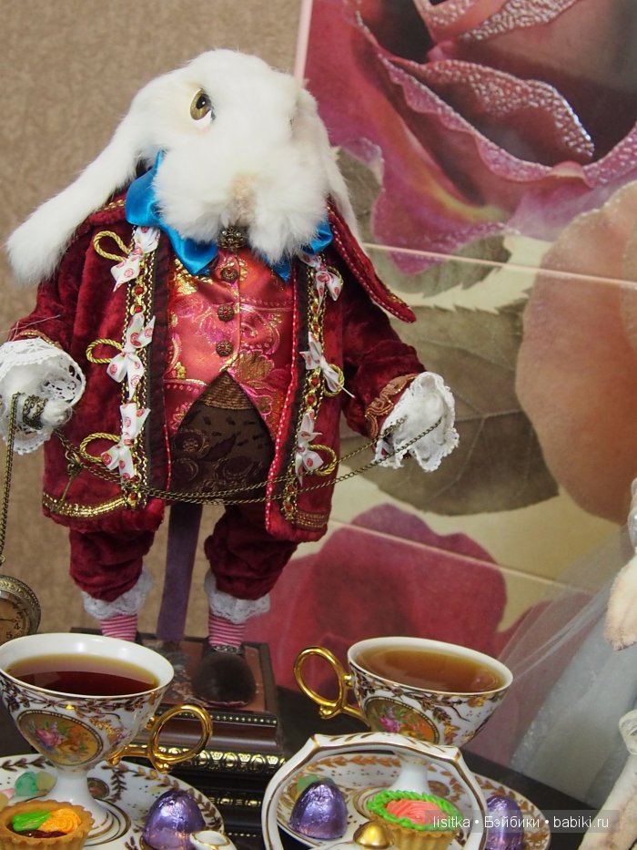 Веселое чаепитие Алисы и мистера Белого Кролика. Моя коллекция Алис. Алиса от Софии и Генри Заверушински. Авторская кукла
