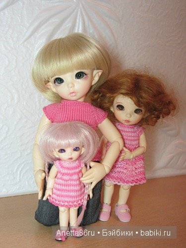 Мои радужные вязалочки — Одежда и обувь для кукол BJD (БЖД): 1/3 (фото 5)