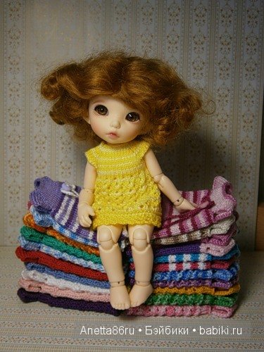 Мои радужные вязалочки — Одежда и обувь для кукол BJD (БЖД): 1/3 (фото 8)