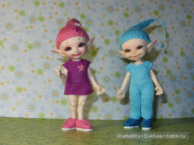Мои маленькие гномики, вязалочки для реаликов (фото 6)