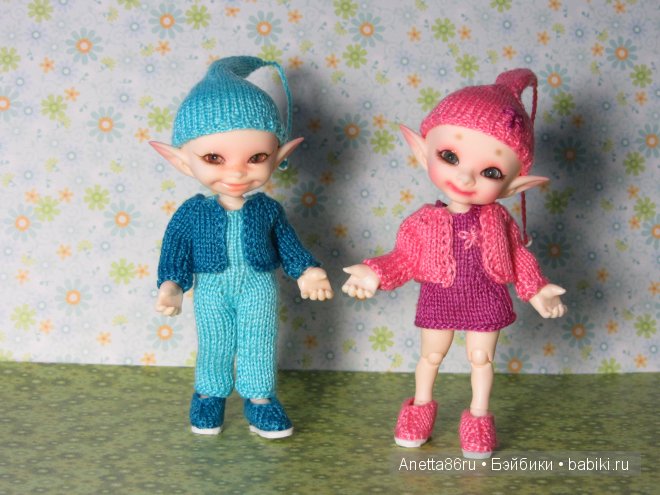 Мои маленькие гномики, вязалочки для реаликов (фото 3)