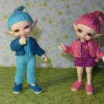 Мои маленькие гномики, вязалочки для реаликов