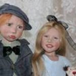 История романтического  знакомства. Коллекционные куклы Вотан Wotan, 2013 и Вивиана Vivianne, 2006. Zwergnase