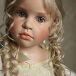 Летняя девочка Бинелла. (Binella II). Х. Гюнзель (H. Gunzel) для WPM