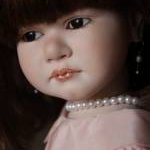 Агата (Agatha) фарфоровая красавица от Рут Триффайзен, Ruth Treffeisen