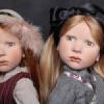 Один молд - две сестрички. Коллекционные куклы Рис Rees и  Анн Терез Ann Theres от Zwergnase.