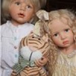 Малышки Лени (Leni , 2008)  и Шани (Shani, 2010) от Hildegard Gunzel. Резин