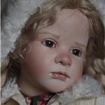 Фарфоровая кукла-снегурочка Офелия (Ophelia) от Ruth Treffeisen. Просто наступила зима