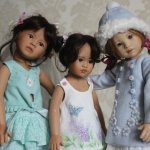 Мои маленькие "Плюшки" Li Wang , Ni Luh Alit, Melinda