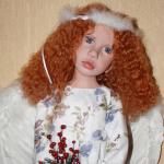 Мой прекрасный Ангел Рождества! Коллекционная кукла Цвергназе