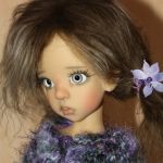 Девочка - фиалка! Лайла эльф от Kaye Wiggs!