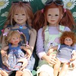 Лето на даче! Margie и Lenka от Annette Himstedt