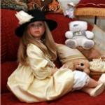 Моя маленькая аристократка. Фарфоровая кукла от Кристин Оранж