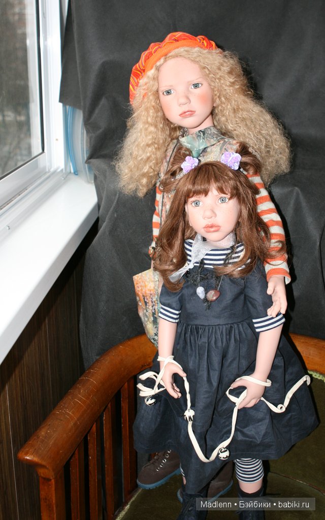 Мои куклы - Zwergnase: Lotte-Louise, Oda, Hedwiga, Mialotta. Annette Himstedt: Setina (фото 8)