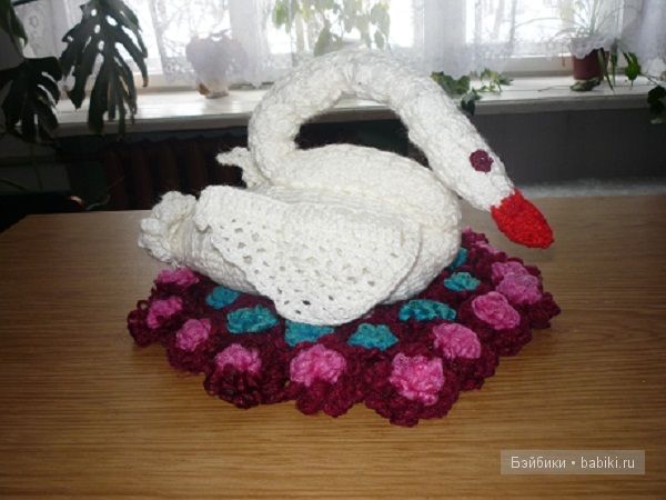 Лебедь.  Моя работа.