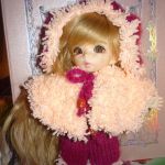 Настенька готовится к зимним холодам. Кукольный наряд