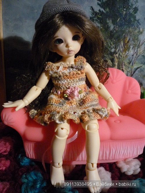 Наша Злата, кукла БЖД Анте. Выбор паричка (фото 7)